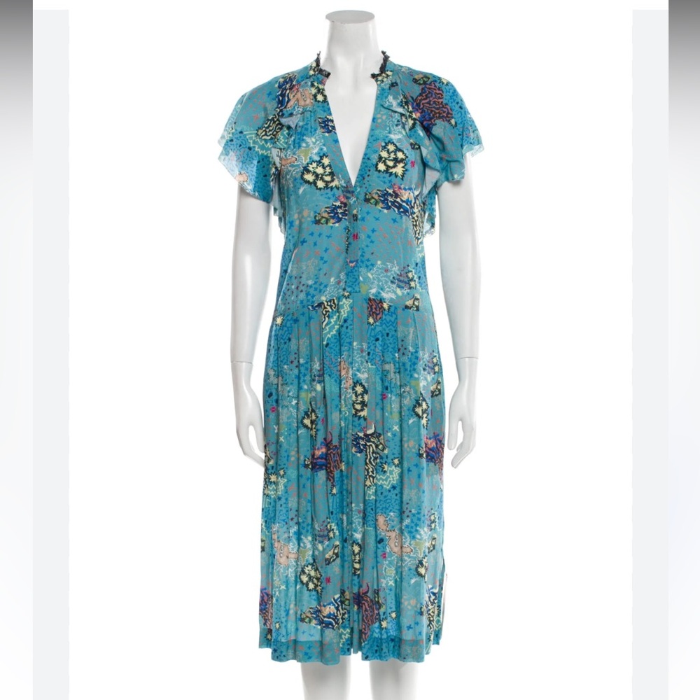 Zadig & Voltaire Ruskie Glam Rock Long Dress